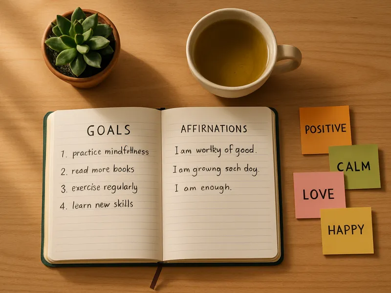 Personal growth journaling